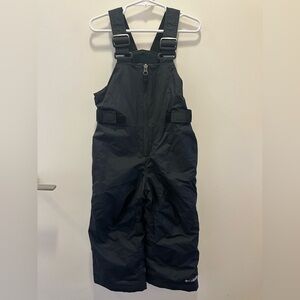 Columbia Kids Toddler Snow Bib - black
